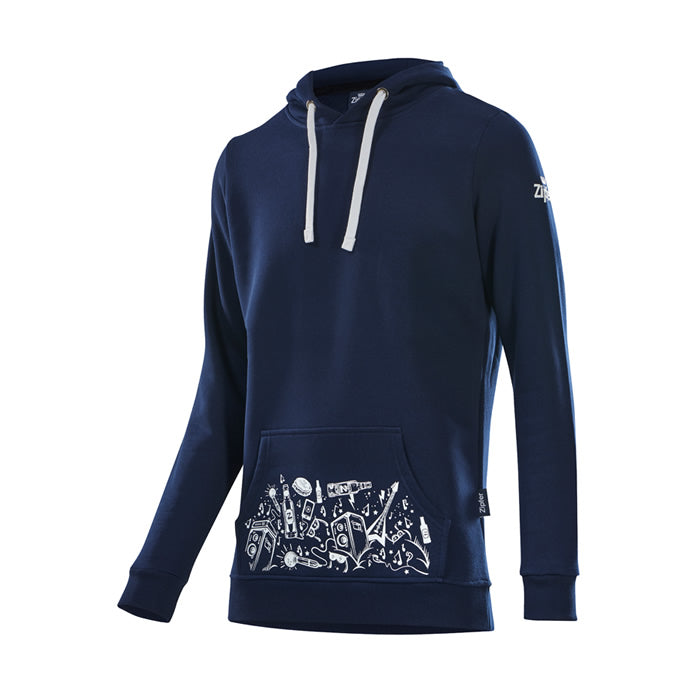 Zipfer Herren Hoodie Musik Design