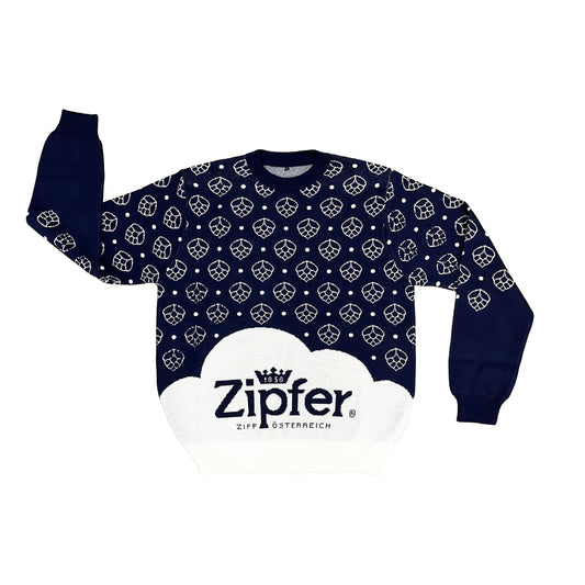 Zipfer Retro- Weihnachtspullover